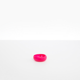 Dinosaur Designs Small Rock Dish Tableware in Flamingo Colour resin