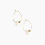 Joie De Vivre Hoop Earrings