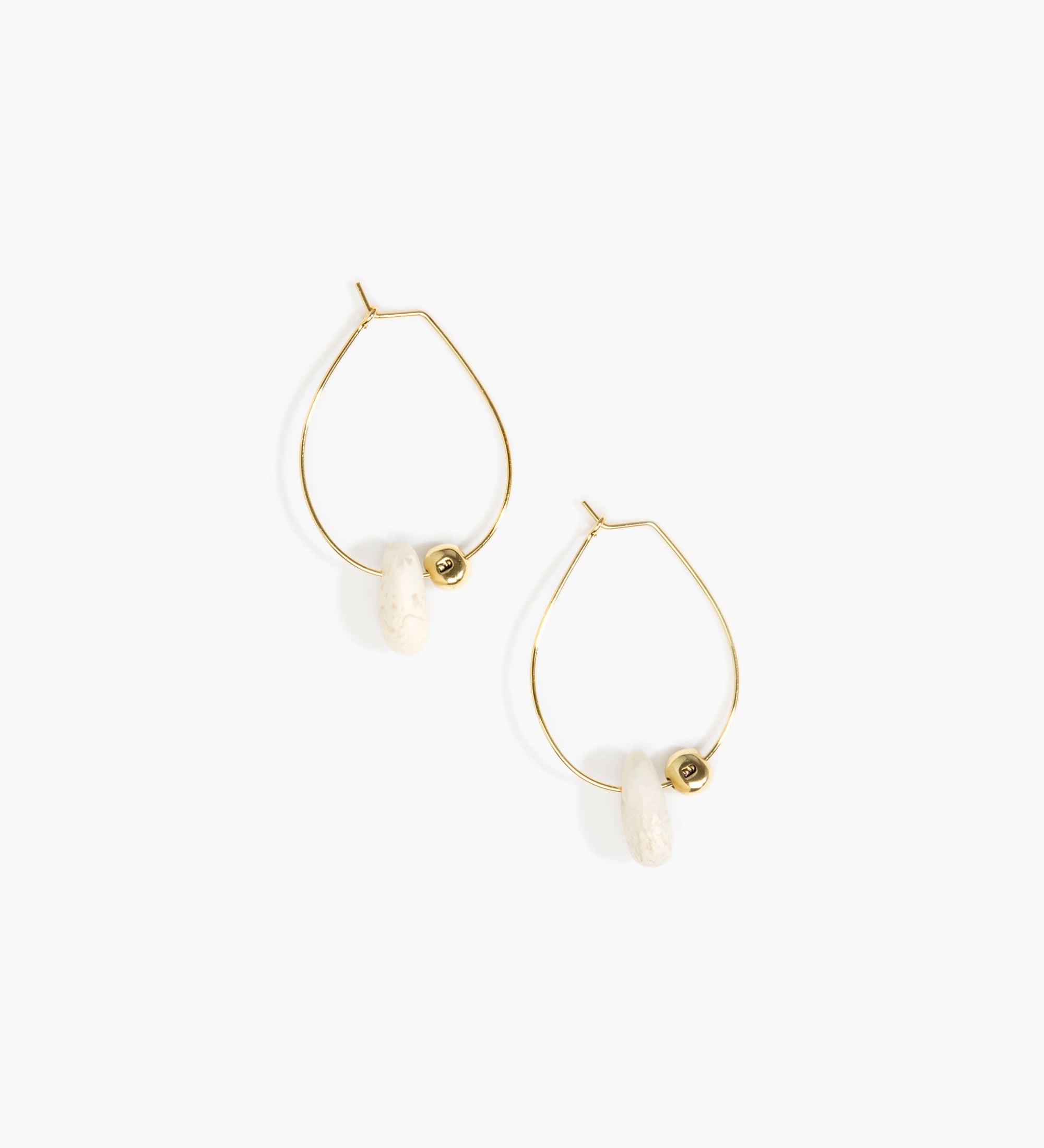 Joie De Vivre Hoop Earrings