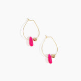 Joie De Vivre Hoop Earrings