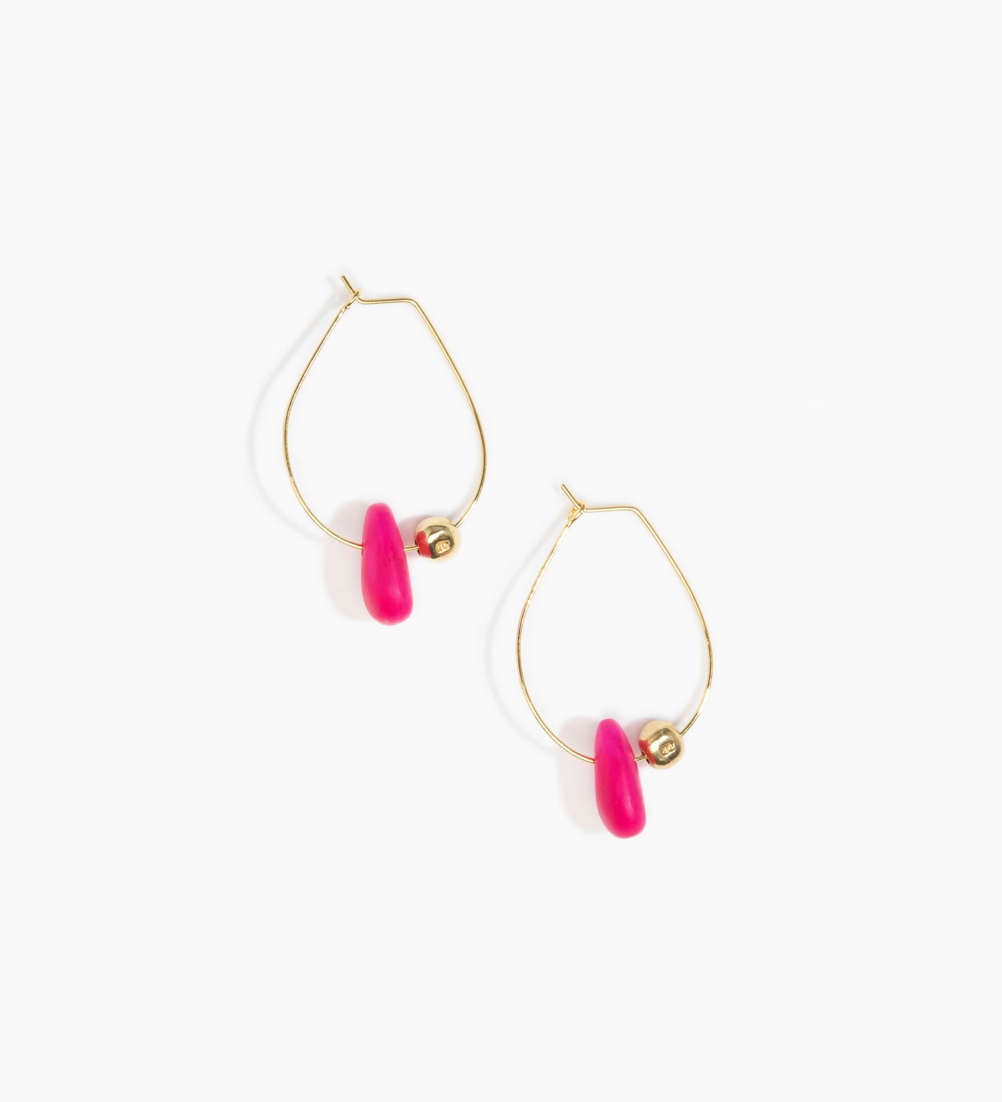 Joie De Vivre Hoop Earrings