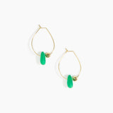 Joie De Vivre Hoop Earrings
