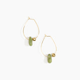Joie De Vivre Hoop Earrings