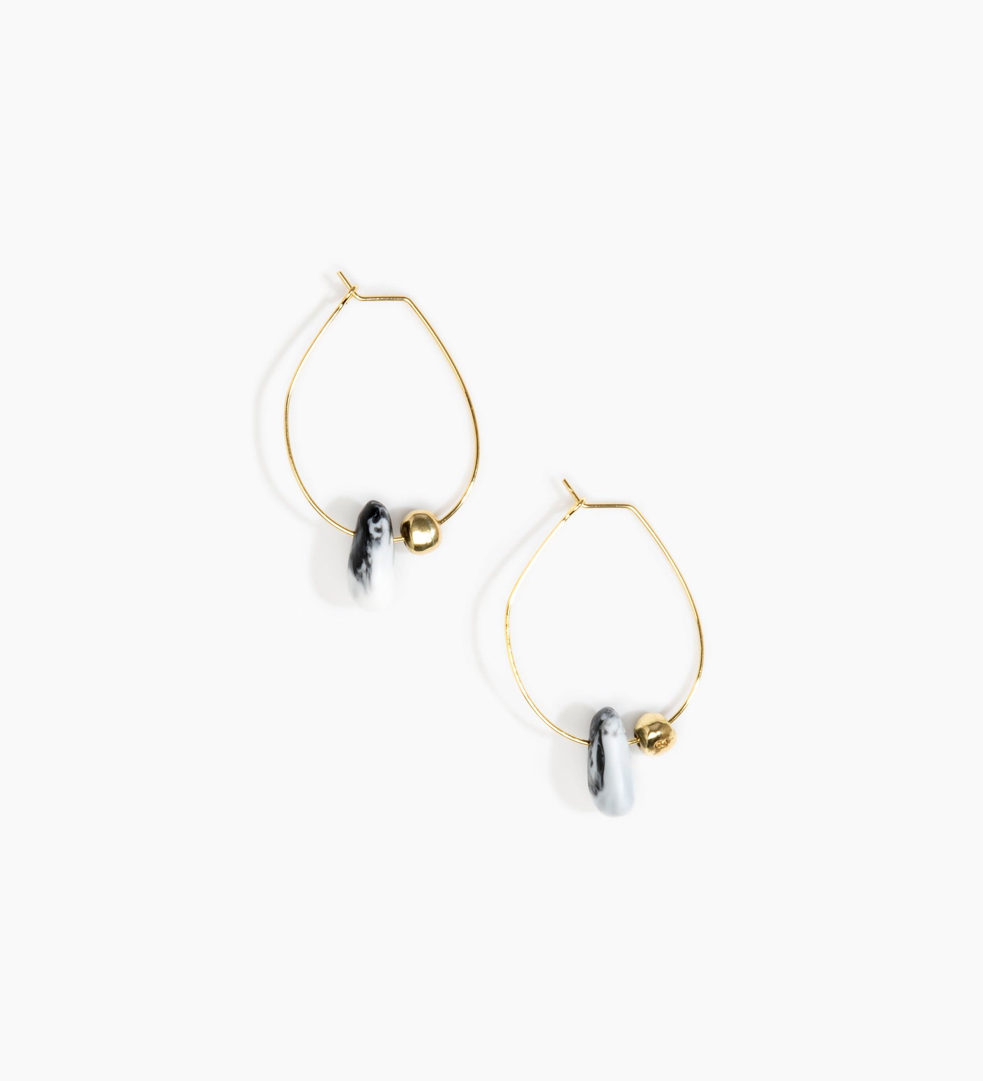 Joie De Vivre Hoop Earrings