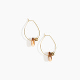 Joie De Vivre Hoop Earrings