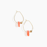 Joie De Vivre Hoop Earrings