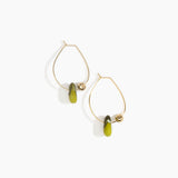 Joie De Vivre Hoop Earrings