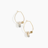 Joie De Vivre Hoop Earrings