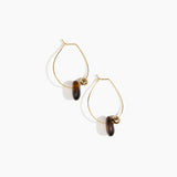 Joie De Vivre Hoop Earrings