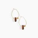 Joie De Vivre Hoop Earrings