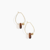 Joie De Vivre Hoop Earrings