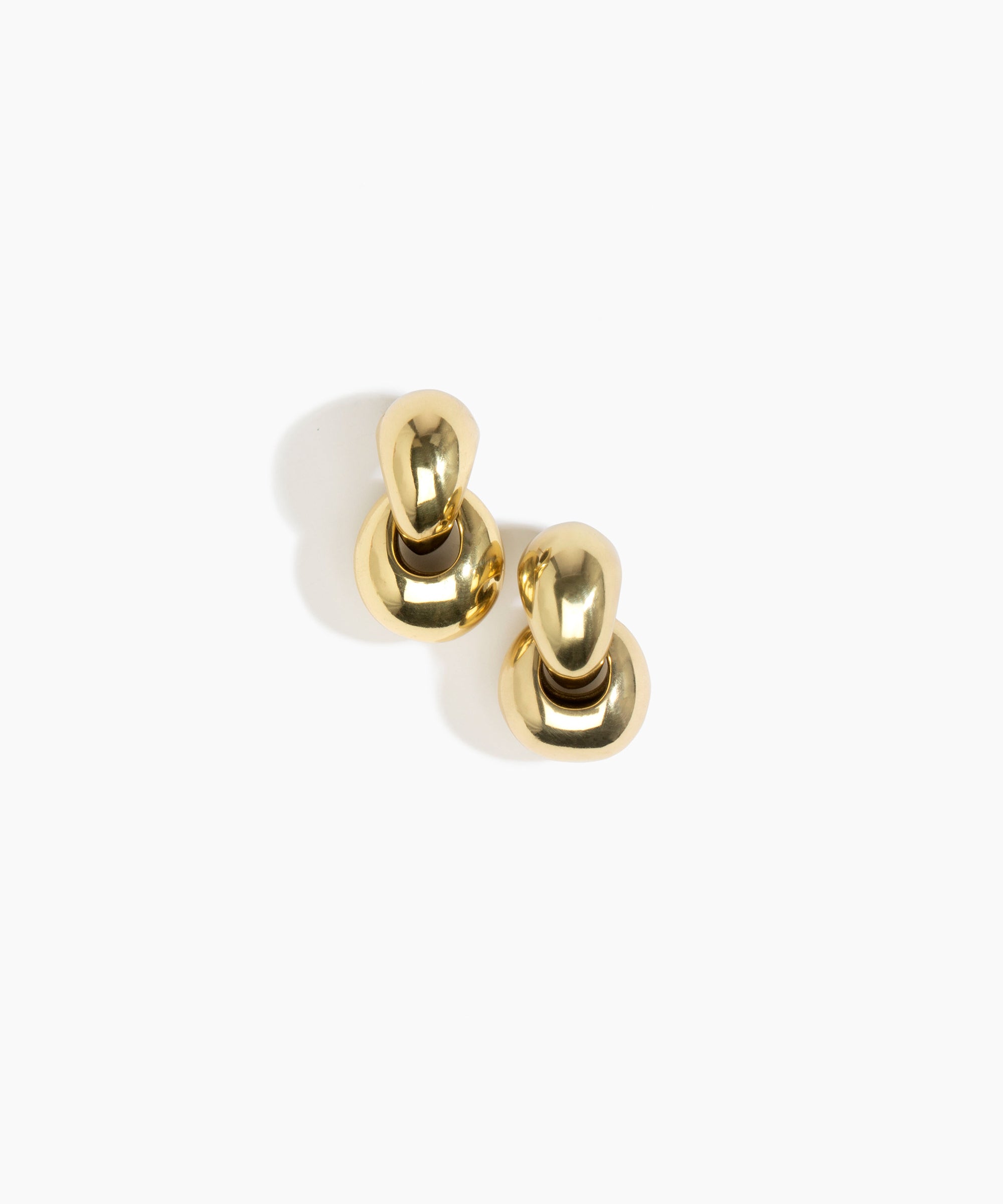 Double-Linked Chifferi Hoop Earrings