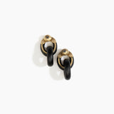 Small Rock Chain Earrings