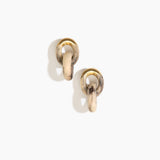 Small Rock Chain Earrings