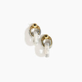 Small Rock Chain Earrings