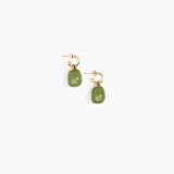 Small River Rock Hoop Earrings