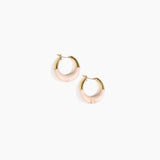 Small Horn Hoop Earrings