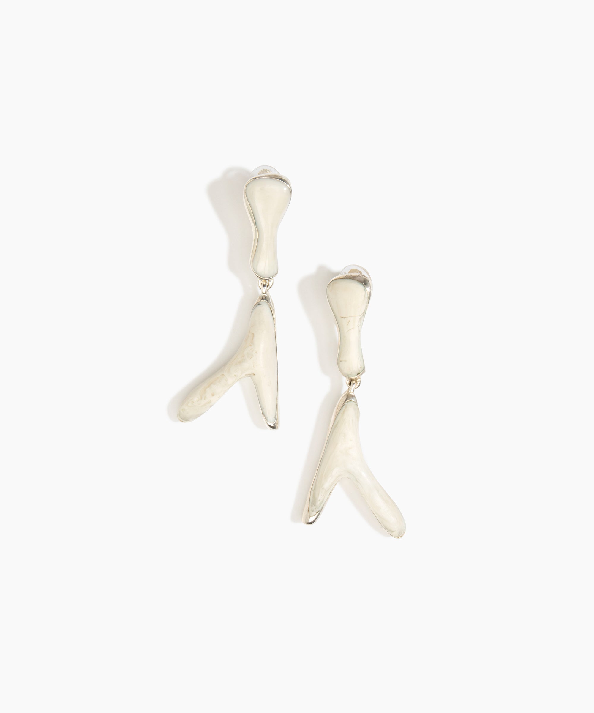 Long Wishbone Earrings