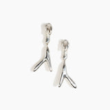 Long Wishbone Earrings