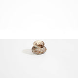 Dinosaur Designs JARPEBMED medium pebble jar CAPPUCCINO 