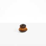 Dinosaur Designs Medium Pebble Jar in Dark Horn Colour resin..
