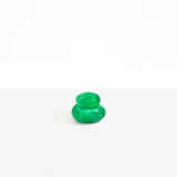 Dinosaur Designs Medium Pebble Jar in Leaf Colour resin..