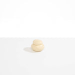 Dinosaur Designs Small Pebble Jar in Cream Colour resin