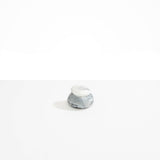 Dinosaur Designs Small Pebble Jar in White Marble Colour resin..