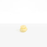 Dinosaur Designs Small Pebble Jar in Lemon Colour resin..