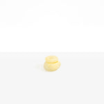 Dinosaur Designs Small Pebble Jar in Lemon Colour resin