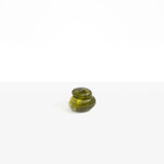 Dinosaur Designs Small Pebble Jar in Malachite Colour resin..
