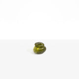 Dinosaur Designs Small Pebble Jar in Malachite Colour resin..