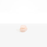 Dinosaur Designs Small Pebble Jar in Rose Swirl Colour resin..