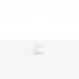 Dinosaur Designs Small Pebble Jar in Snow Swirl Colour resin..