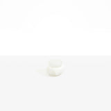 Dinosaur Designs Small Pebble Jar in Snow Swirl Colour resin