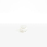 Dinosaur Designs Small Pebble Jar in Snow Swirl Colour resin