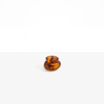 Dinosaur Designs Small Pebble Jar in Tortoise Colour resin..