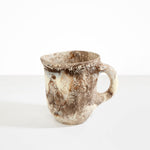 Dinosaur Designs Round Rock Ring in Black Colour resin.