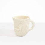 Dinosaur Designs Large Rock Jug in Chalk Swirl Colour resin