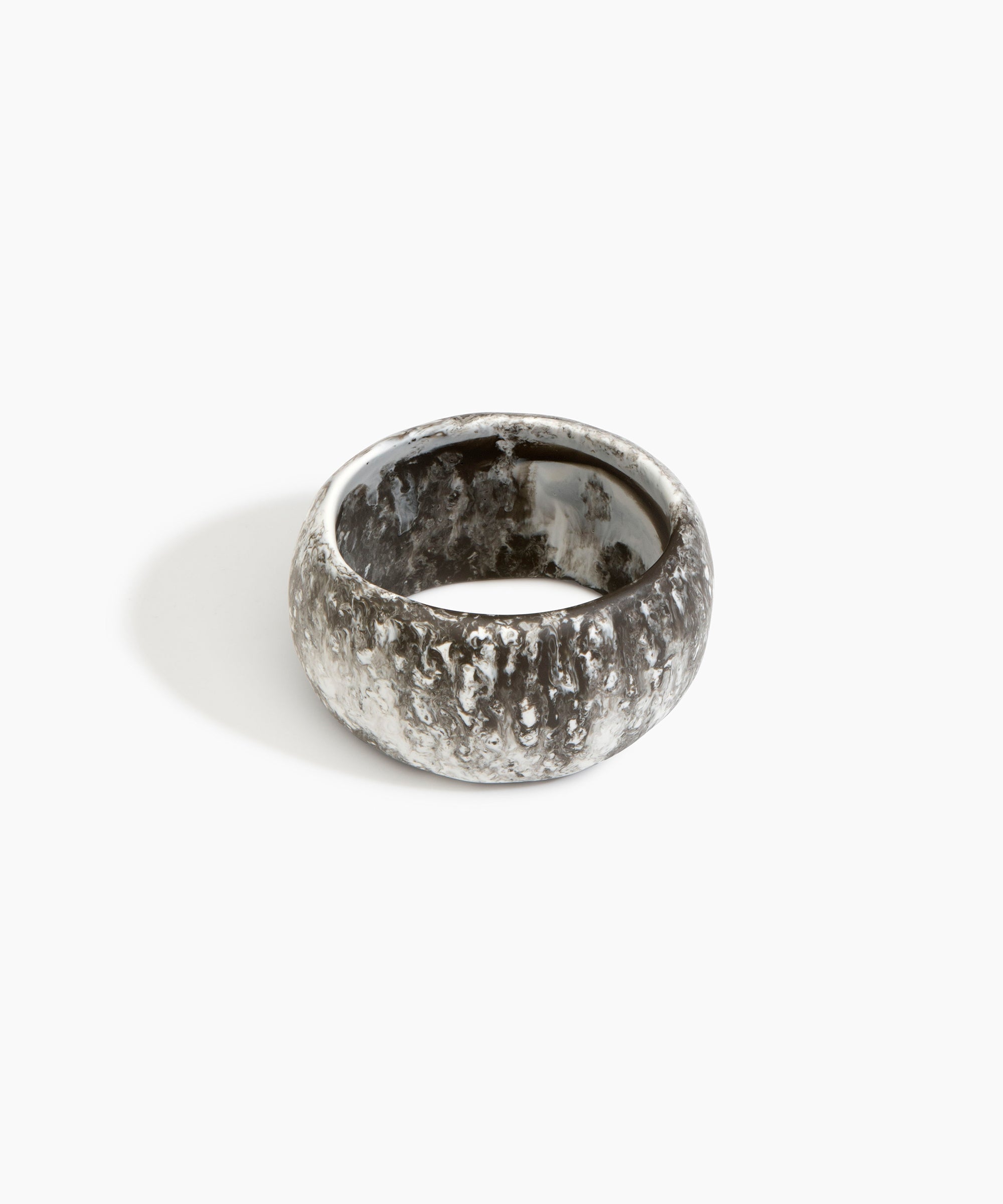 Large Organic Oval Bangle