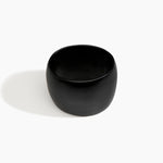 Dinosaur Designs Extra Large Organic Oval Bangle in Black Colour resin with Wide Fit