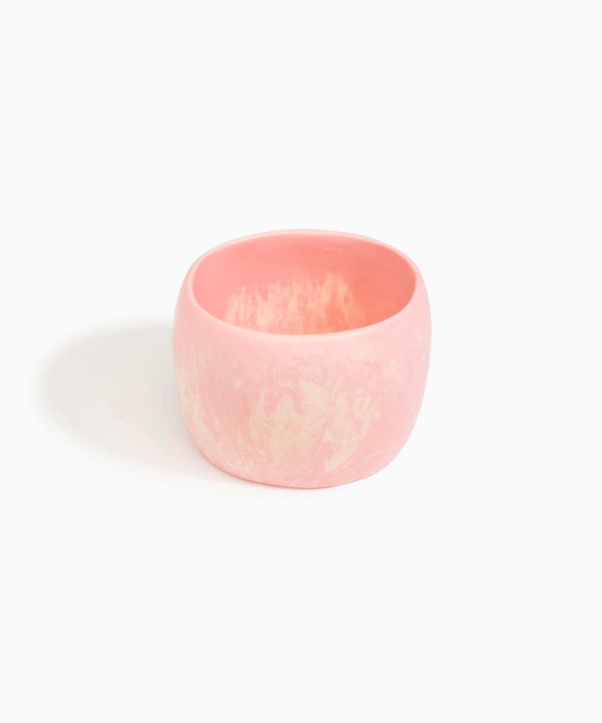 Dinosaur Designs Flow Salad Bowl in Tortoise Colour resin..