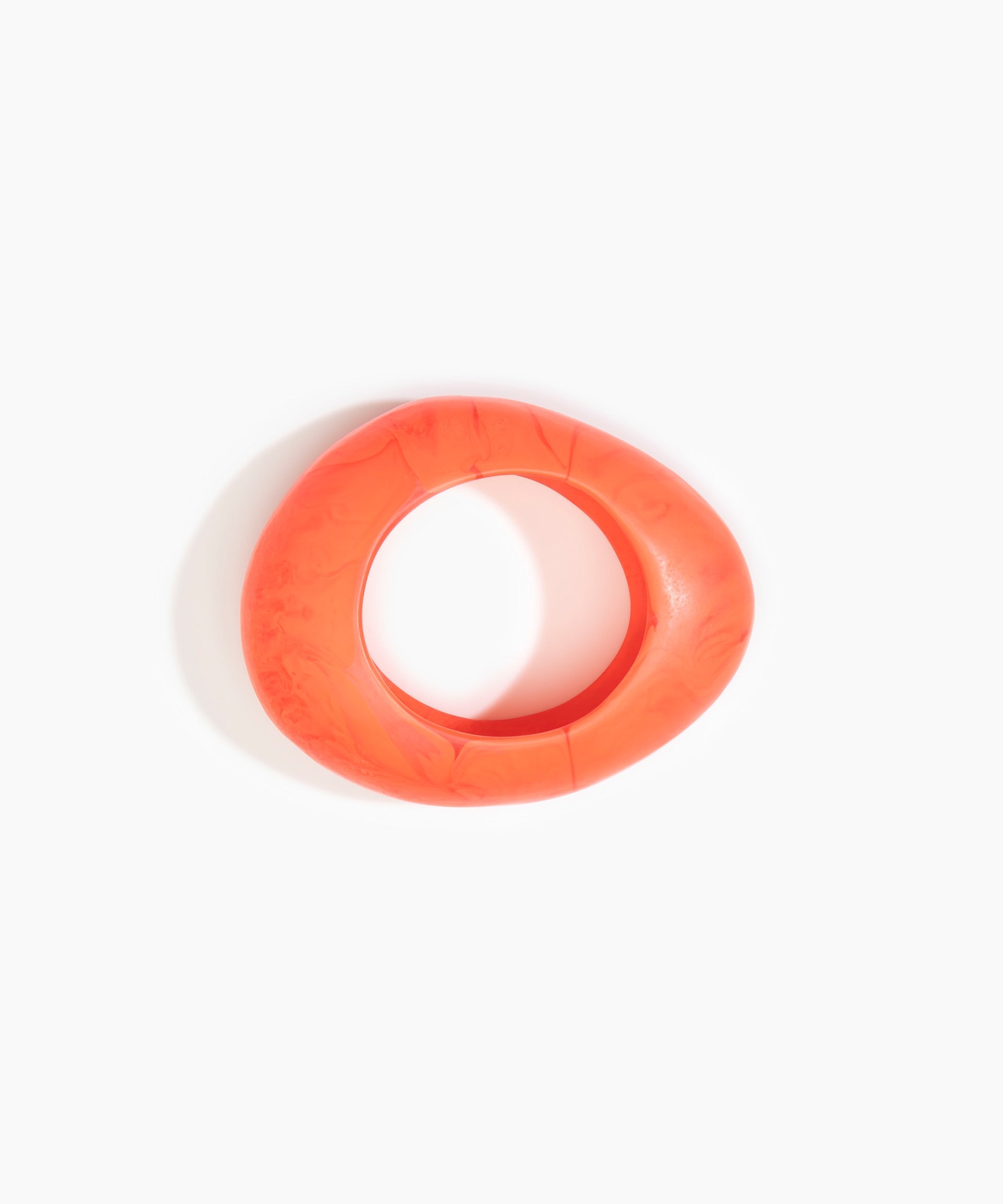 Dinosaur Designs Large Rock Bangle Jewelry in Lychee Colour resin with Wide Fit