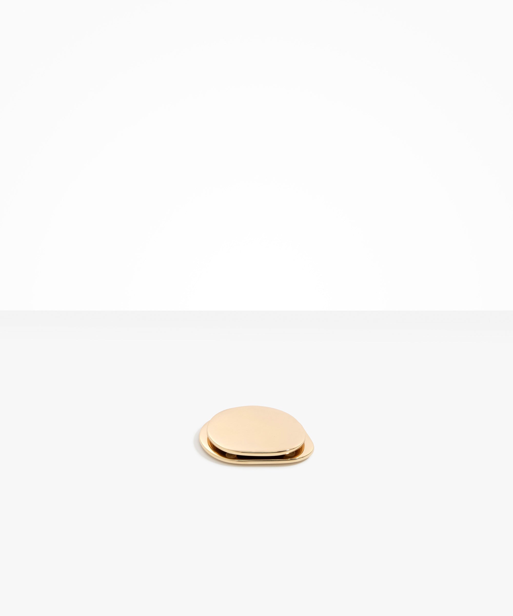 Corey Ashford Cocktail Coaster Set in Nano-Coated Brass Material