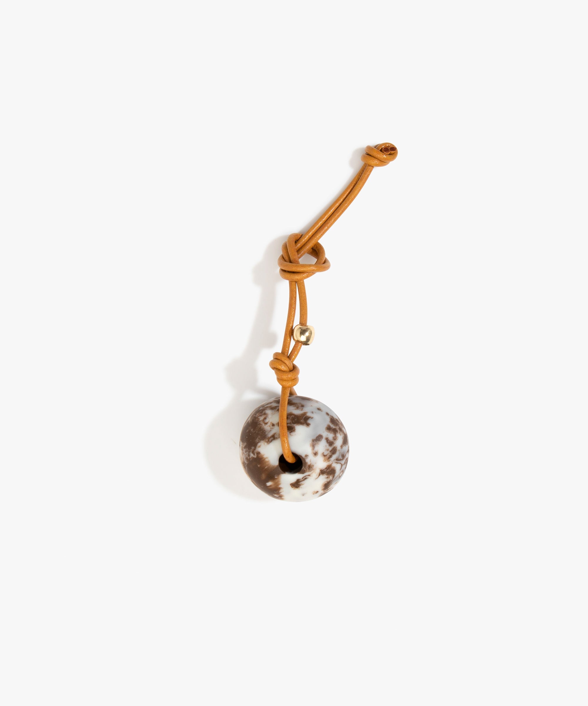 Round Watercolour Bag Charm