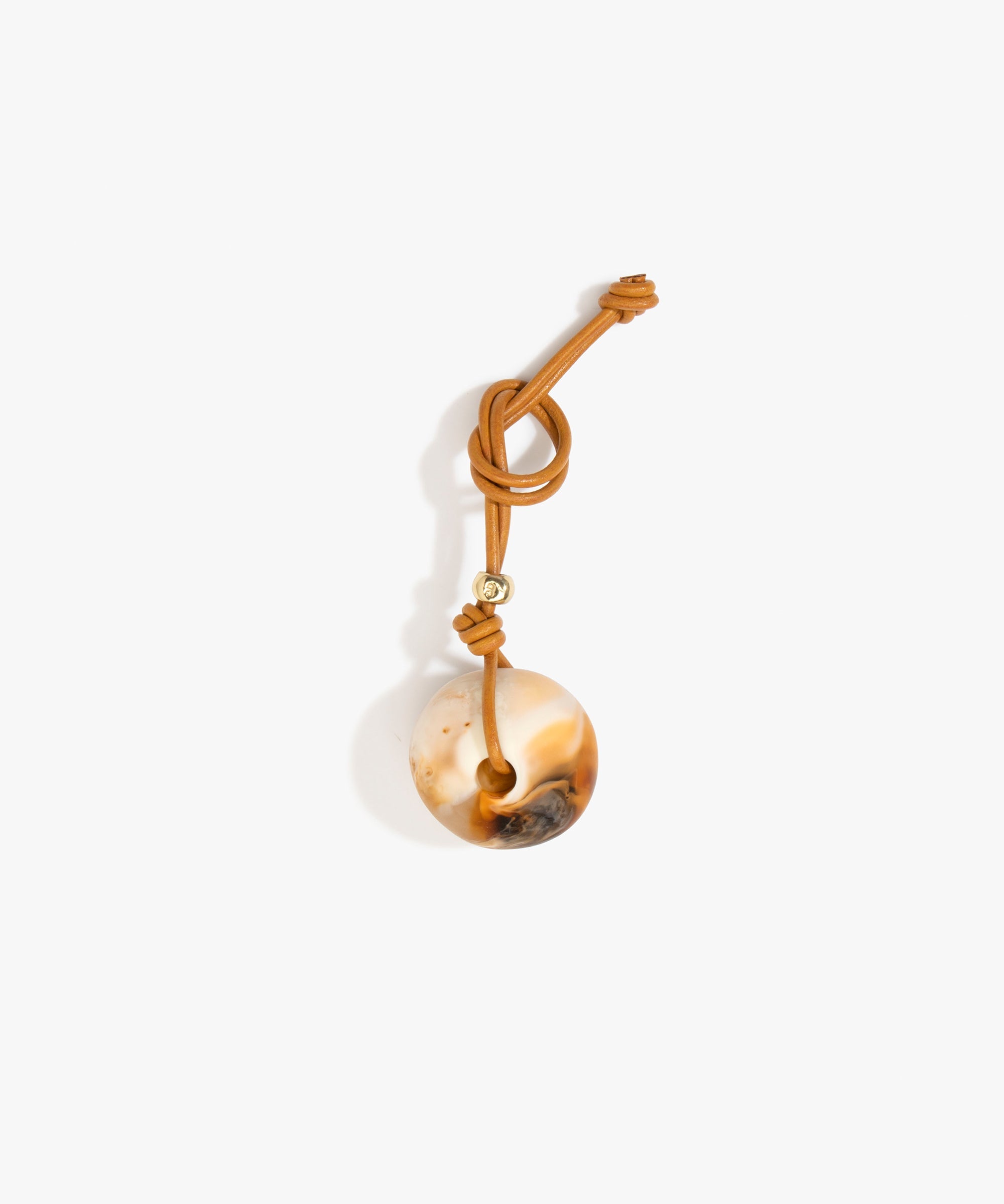 Round Watercolour Bag Charm