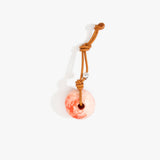 Round Watercolour Bag Charm
