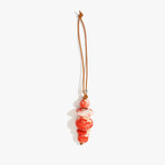 Dinosaur Designs Splash Decoration Holiday Ornaments in Strawberry Colour resin with 925 Sterling Silver Material