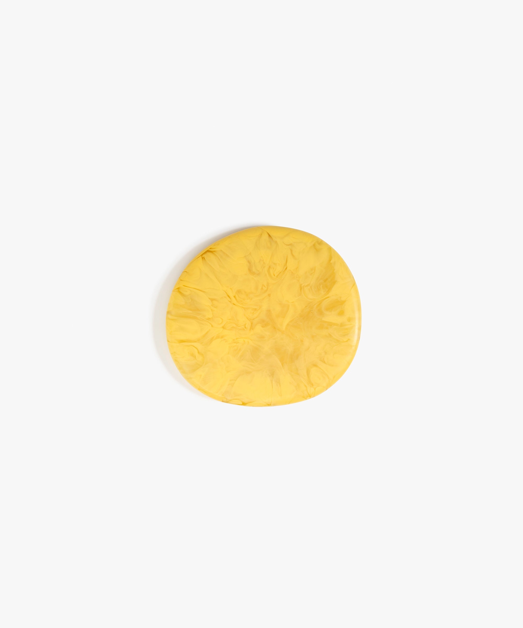 Dinosaur Designs Extra Large Organic Oval Bangle in Grass Colour resin with Wide Fit.