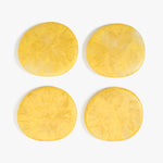 Dinosaur Designs Extra Large Organic Oval Bangle in Water Colour resin with Wide Fit.
